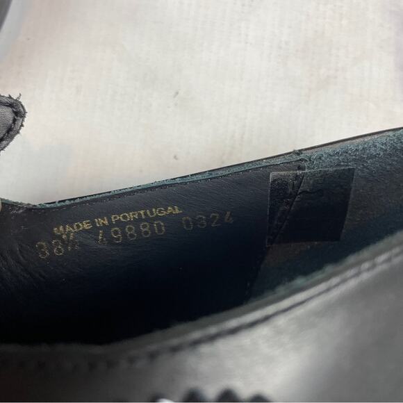 The Office of Angela Scott Miss Margo Black Mary Jane Flats NWOB - Picture 10 of 12